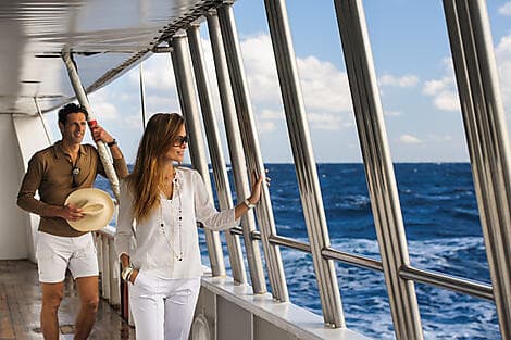 7. Jul 27 - Auf See an Bord der Le Ponant