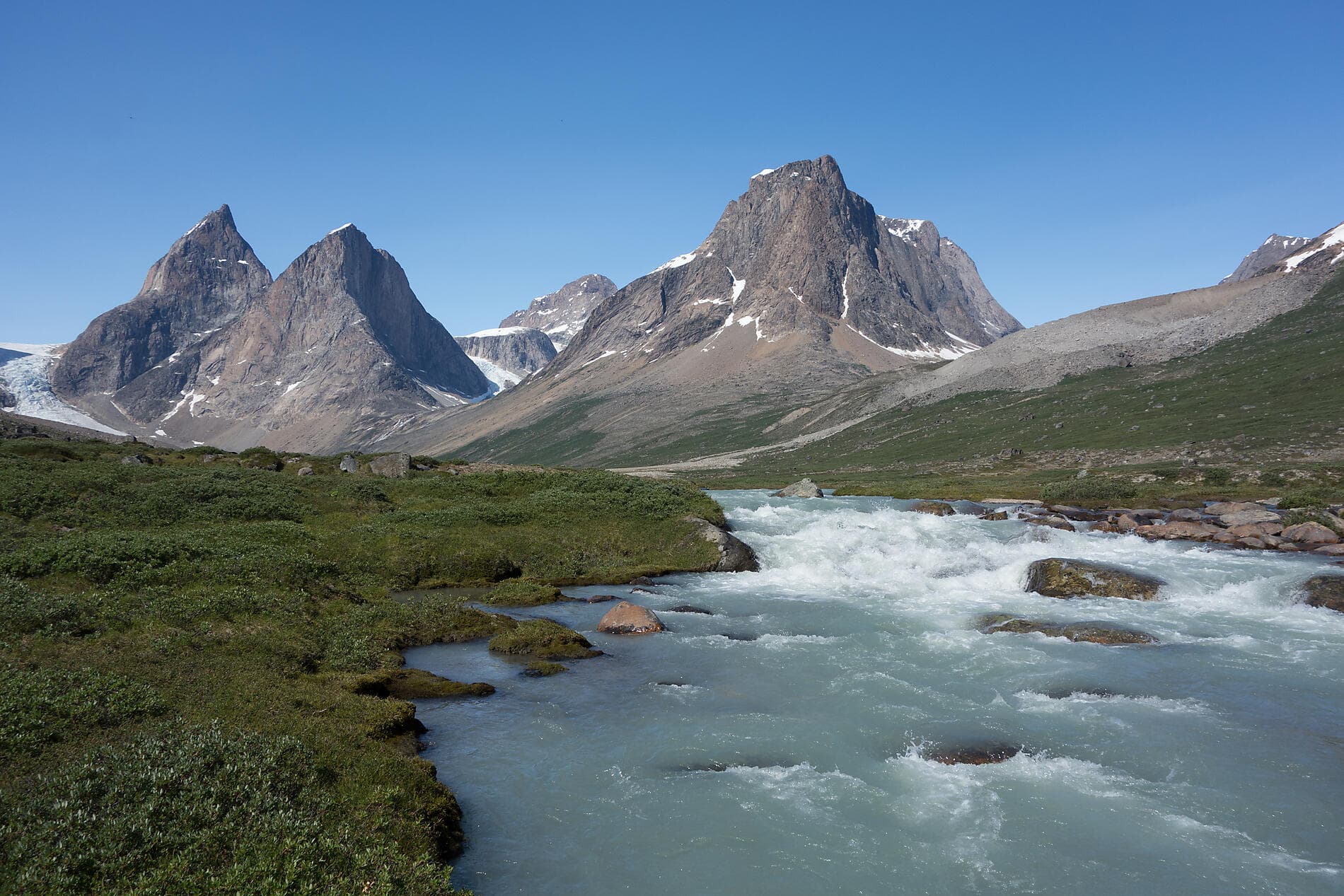 Expedition zum Rand des Eisschilds 