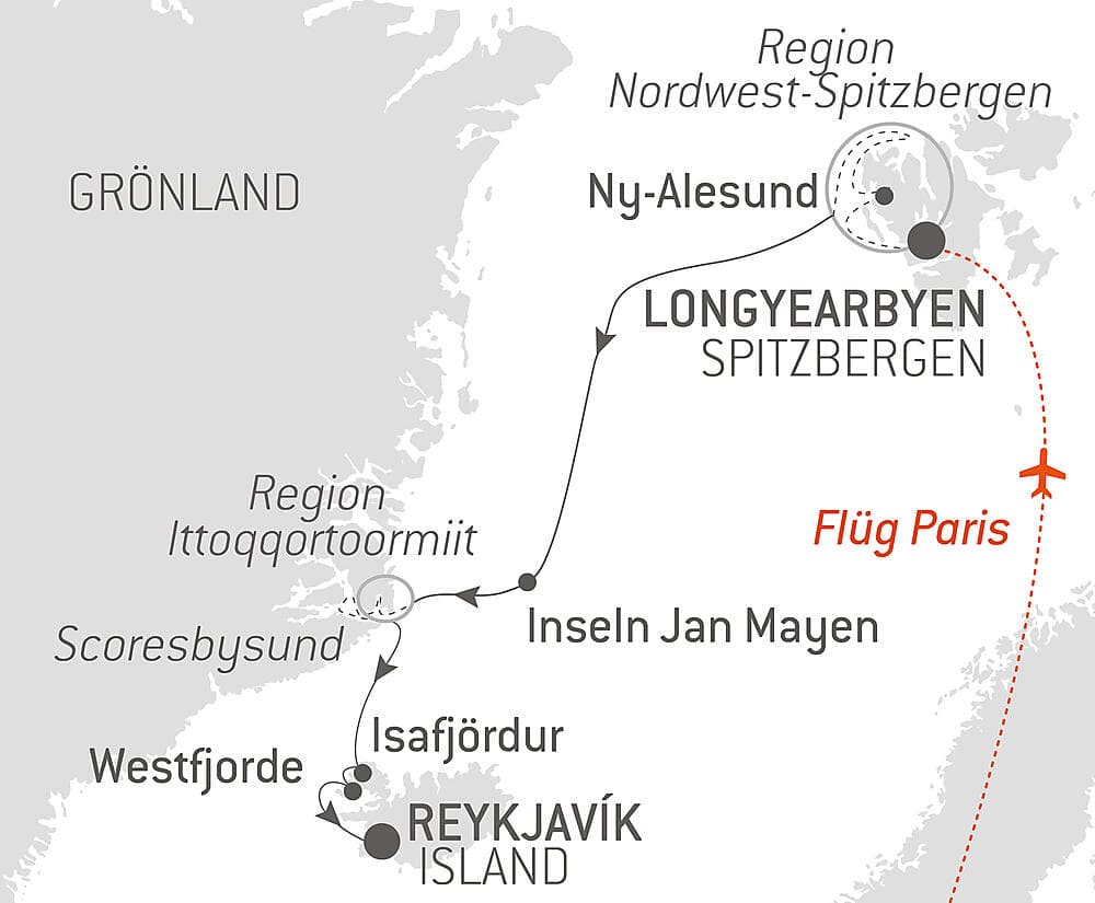 Totale Sonnenfinsternis im hohen Norden null