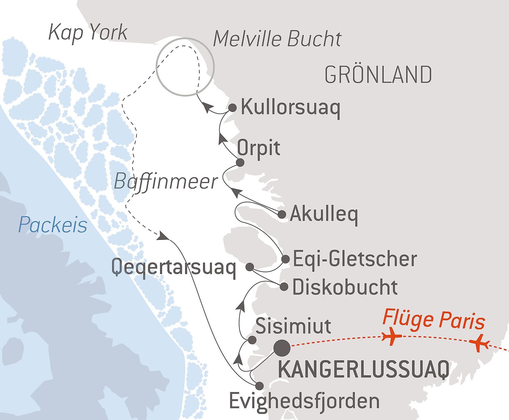 Geheimnisse des Baffinmeers