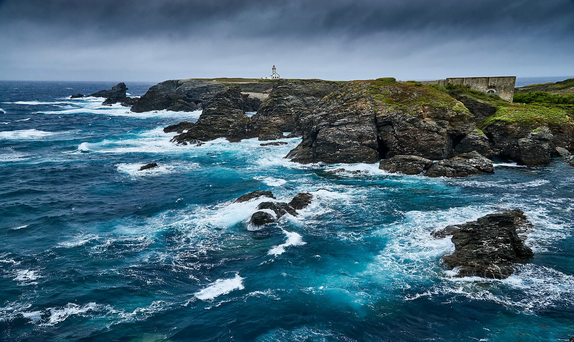 Iberische Halbinsel und befestigte Städte am Atlantik 