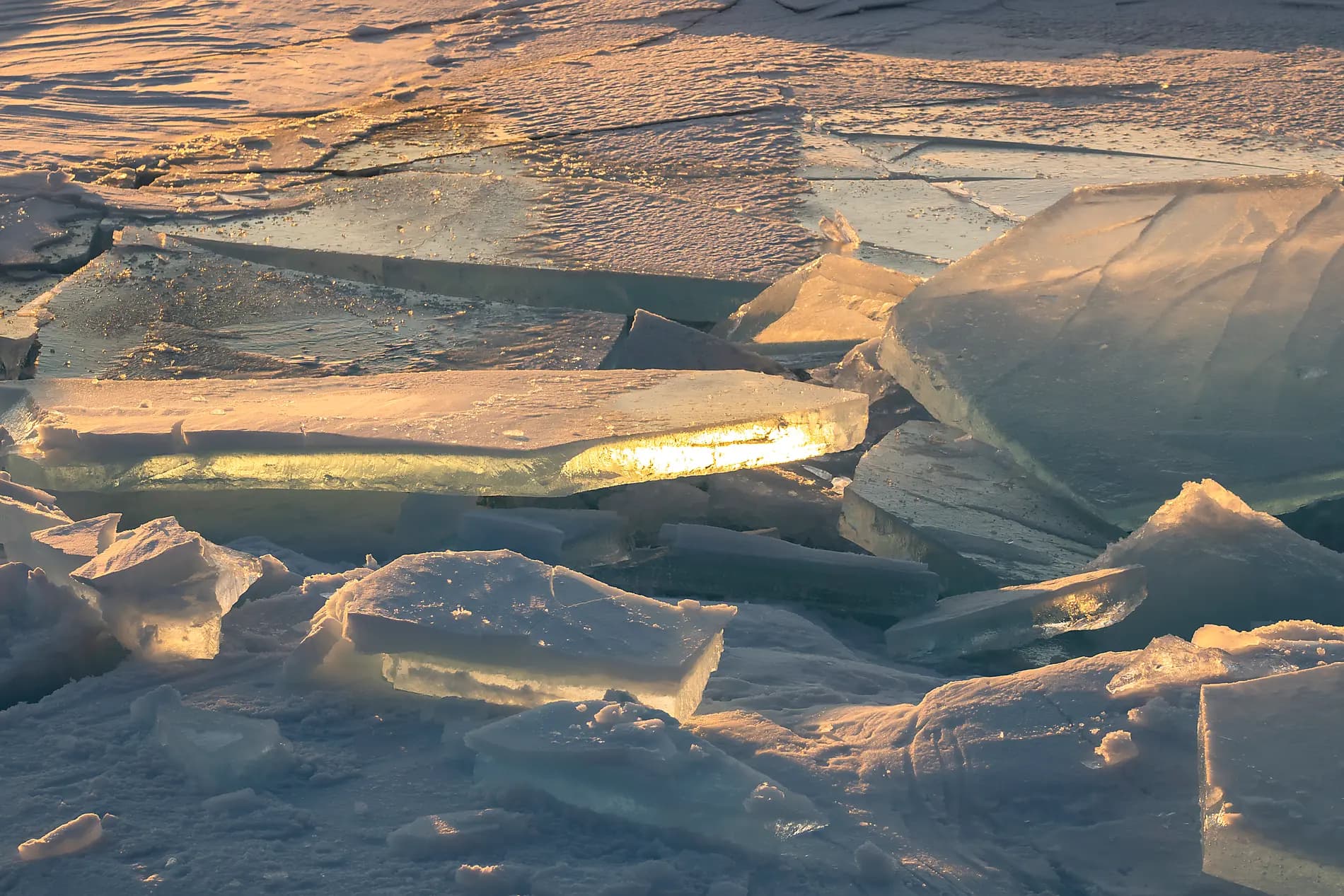 Der geografische Nordpol 