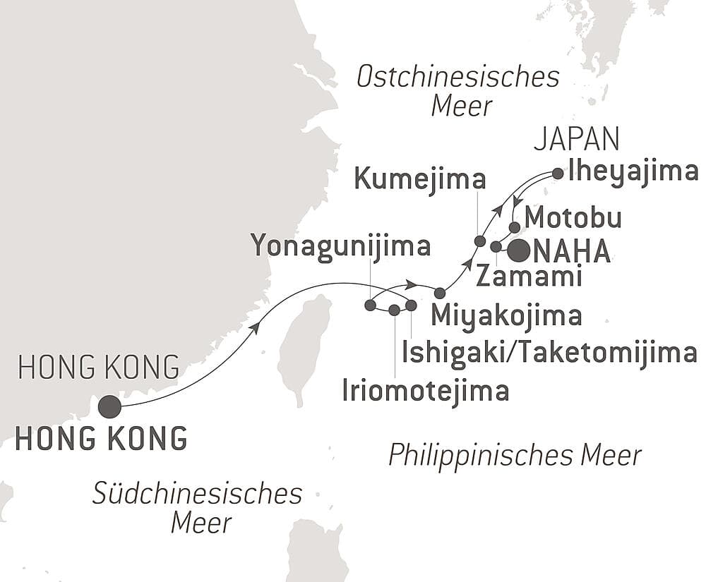 Abenteuer in die subtropischen Inseln Japans null