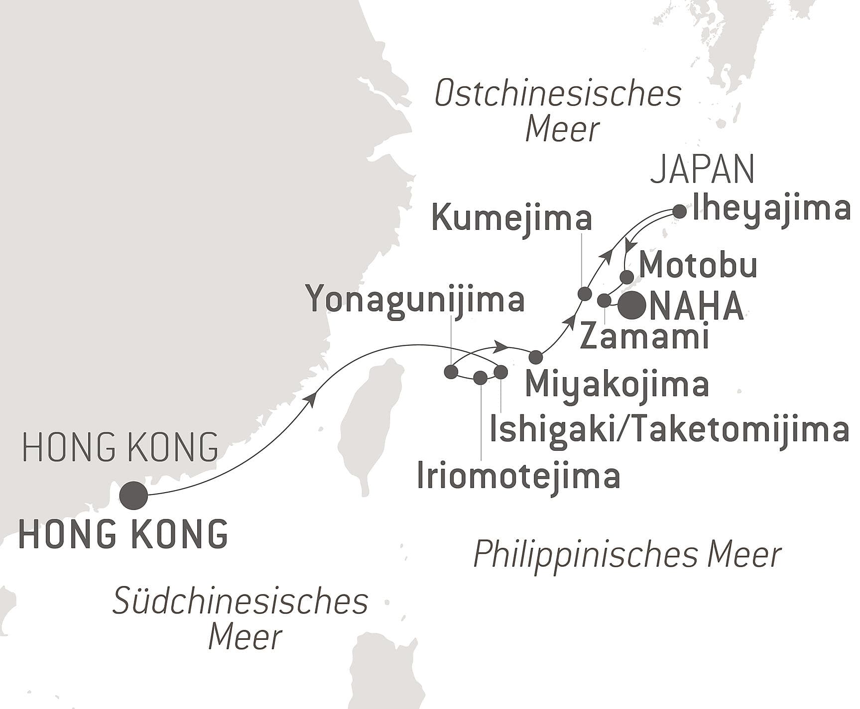 Abenteuer in die subtropischen Inseln Japans