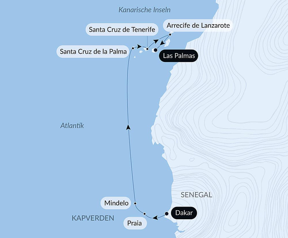 Zwischen Vulkanen und Ozean, von den Kapverden bis zu den Kanaren  null