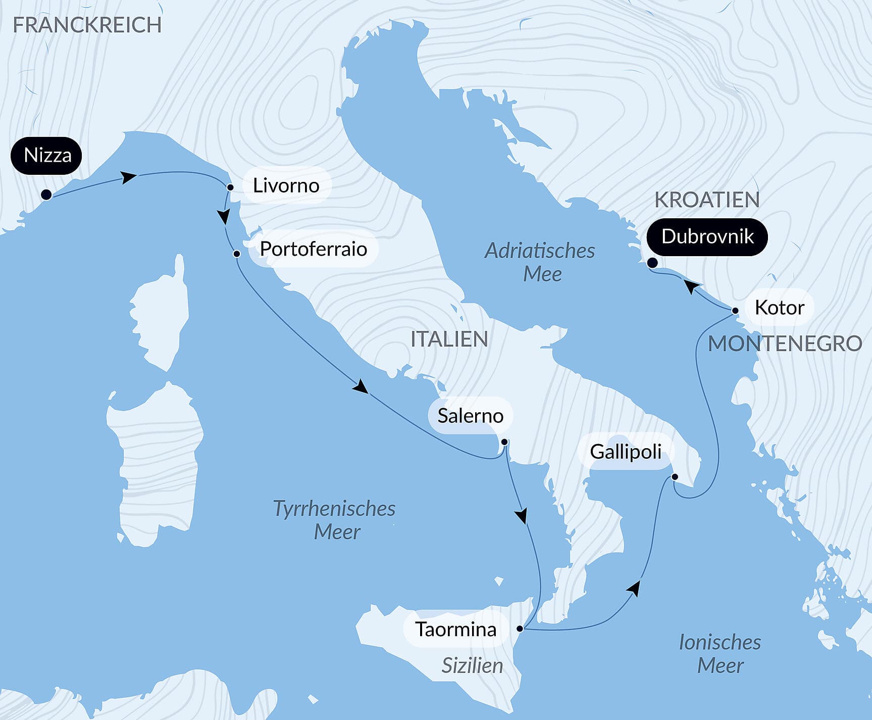 Von der Stadt der Engel zu den Ufern der Adria