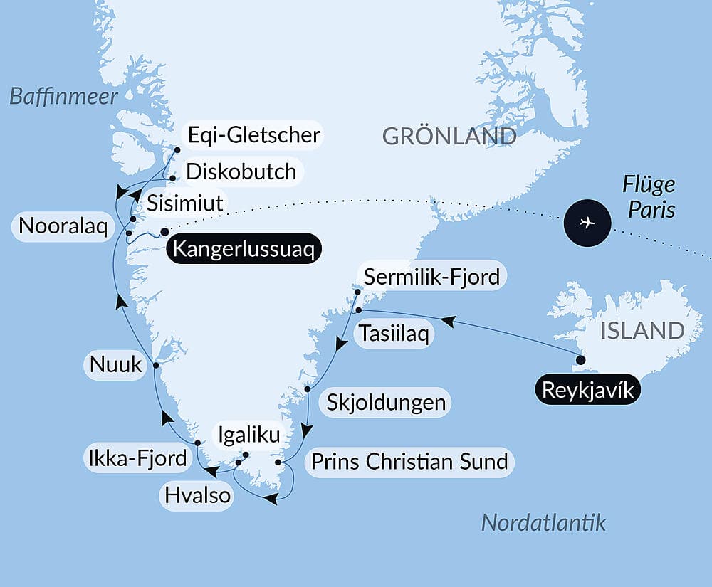 Expedition zum Rand des Eisschilds