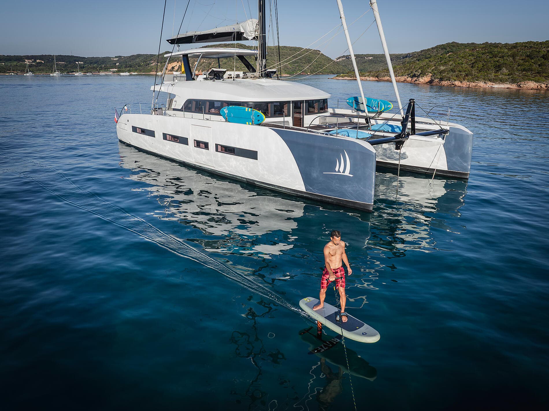 Den karibischen Inseln unter den Segeln der La Désirade 