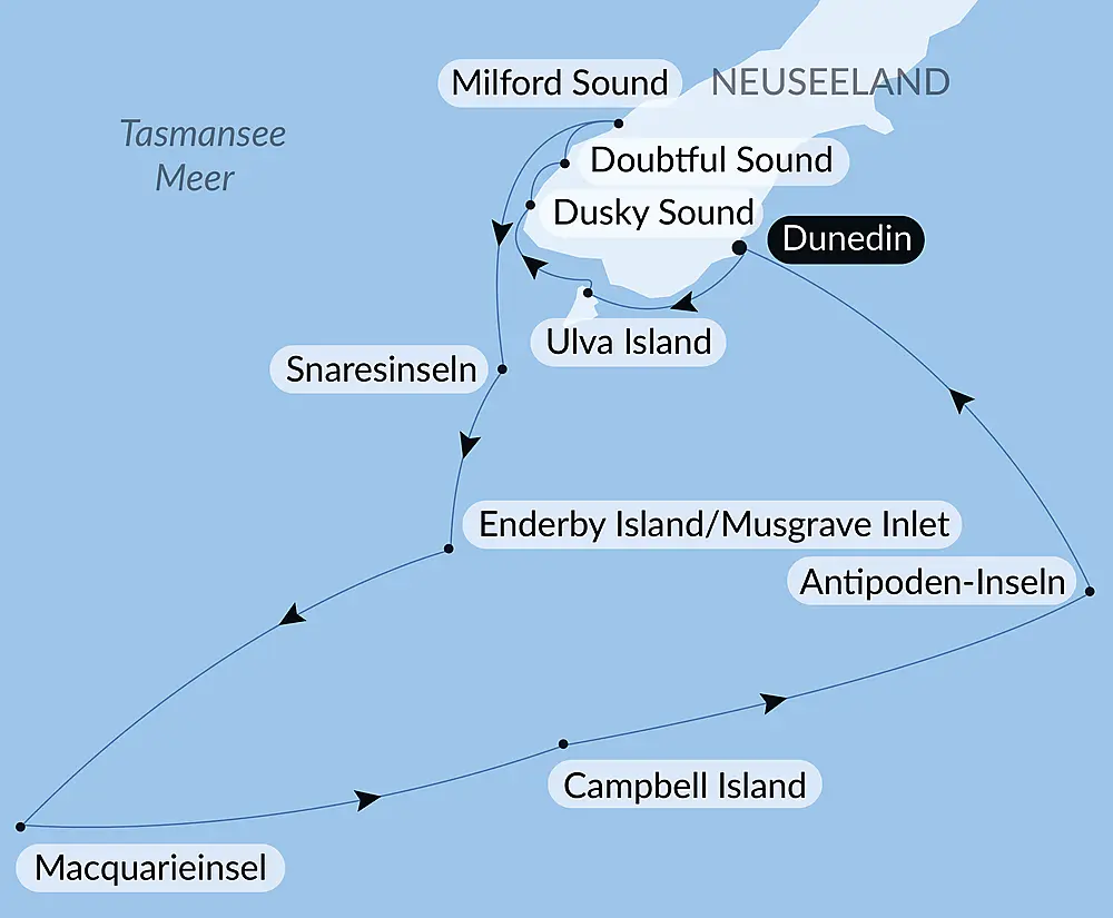 Neuseelands wilde subantarktische Inseln
