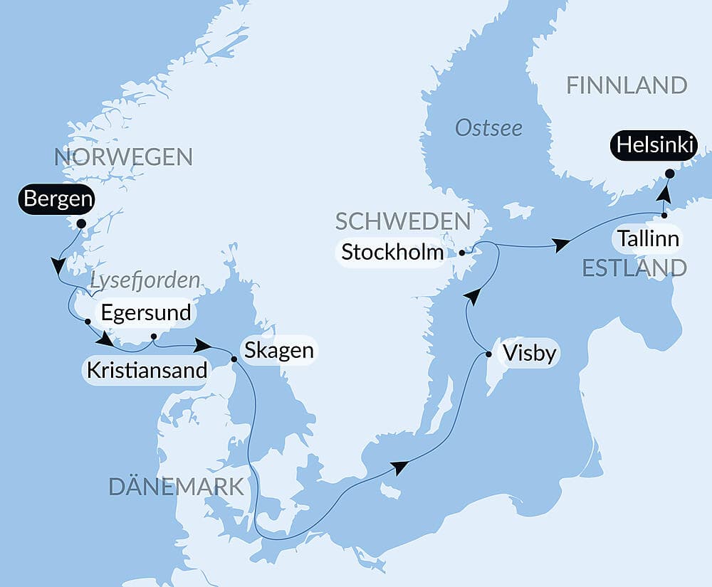 Unterwegs von der Nordsee bis zur Ostsee