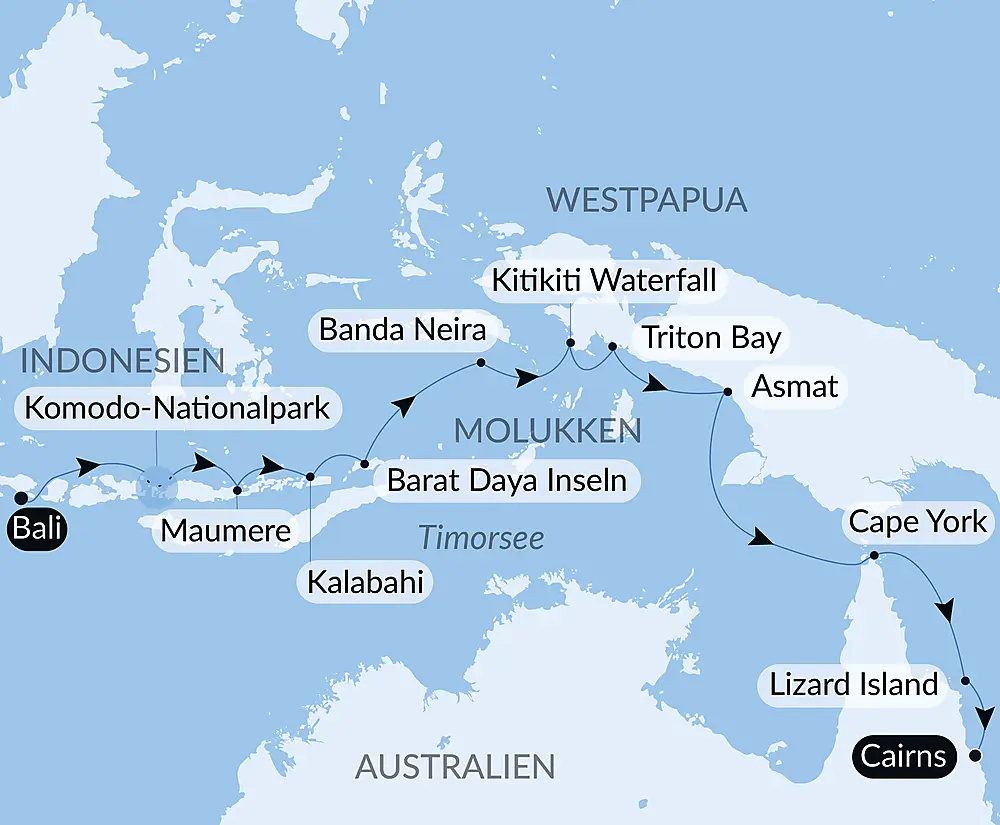 Abenteuer in den Tropen zwischen Indonesien und Nordost-Australien null