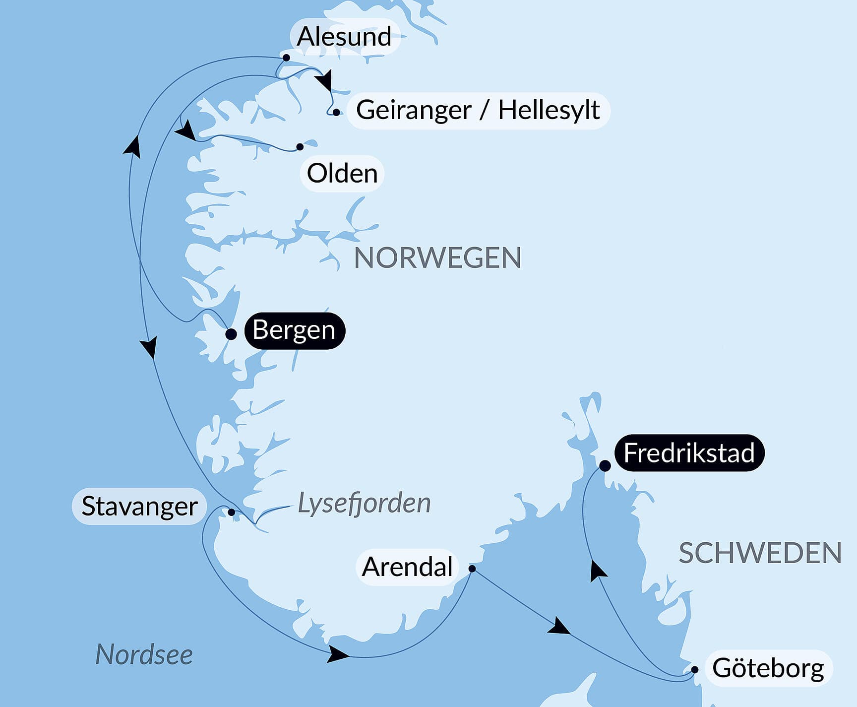 Kreuzfahrt durch die norwegischen Fjorde – mit Smithsonian Journeys
