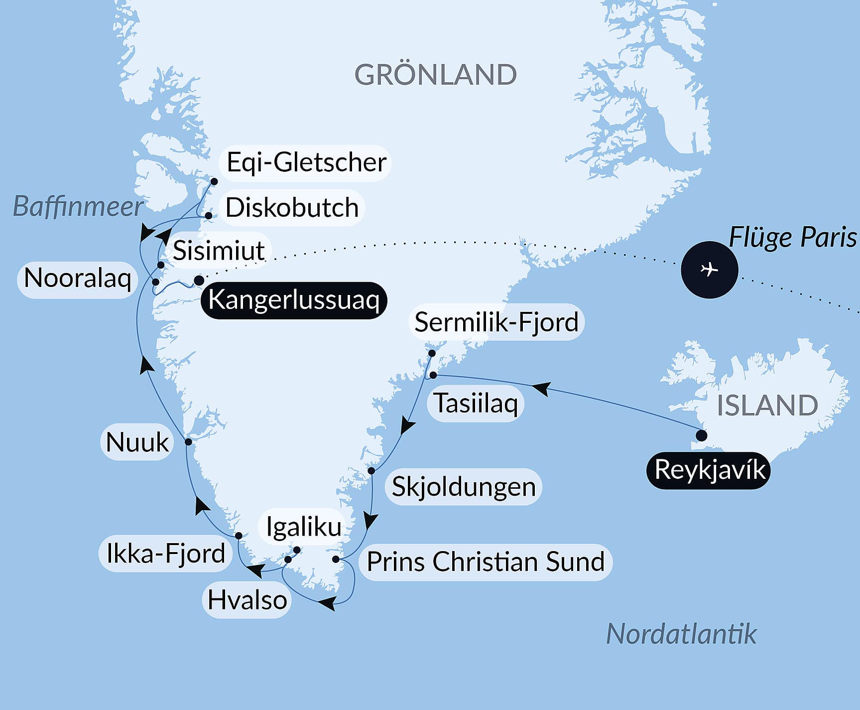 Expedition zum Rand des Eisschilds