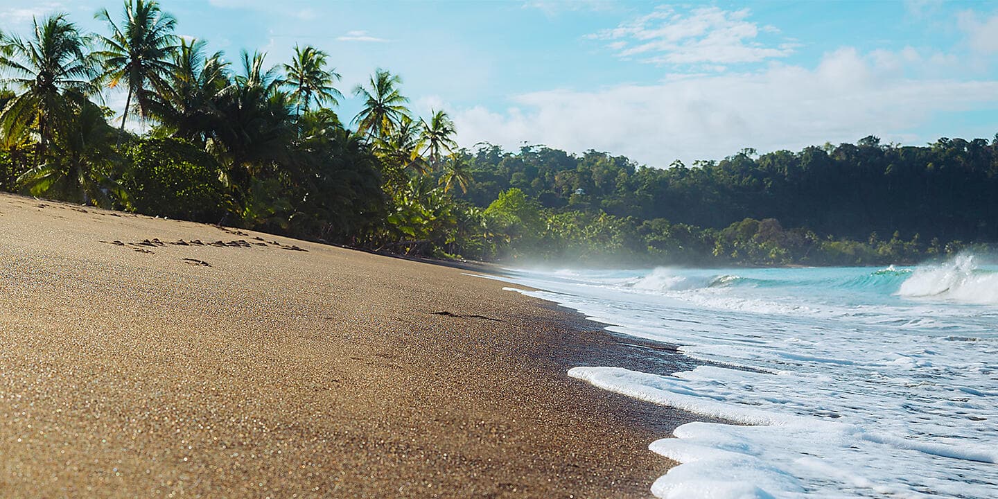 Die Pazifikküste von Costa Rica