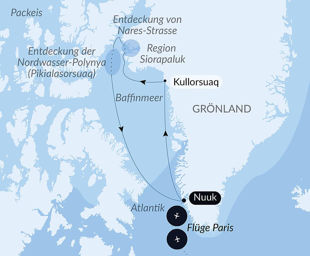 Grönland jenseits des Bekannten