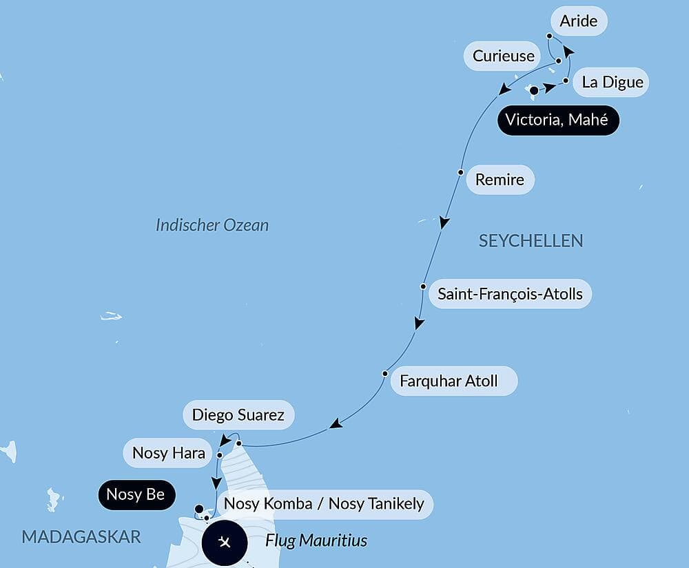 Madagaskar und Seychellen: Naturschätze des Indischen Ozeans – mit Smithsonian Journeys