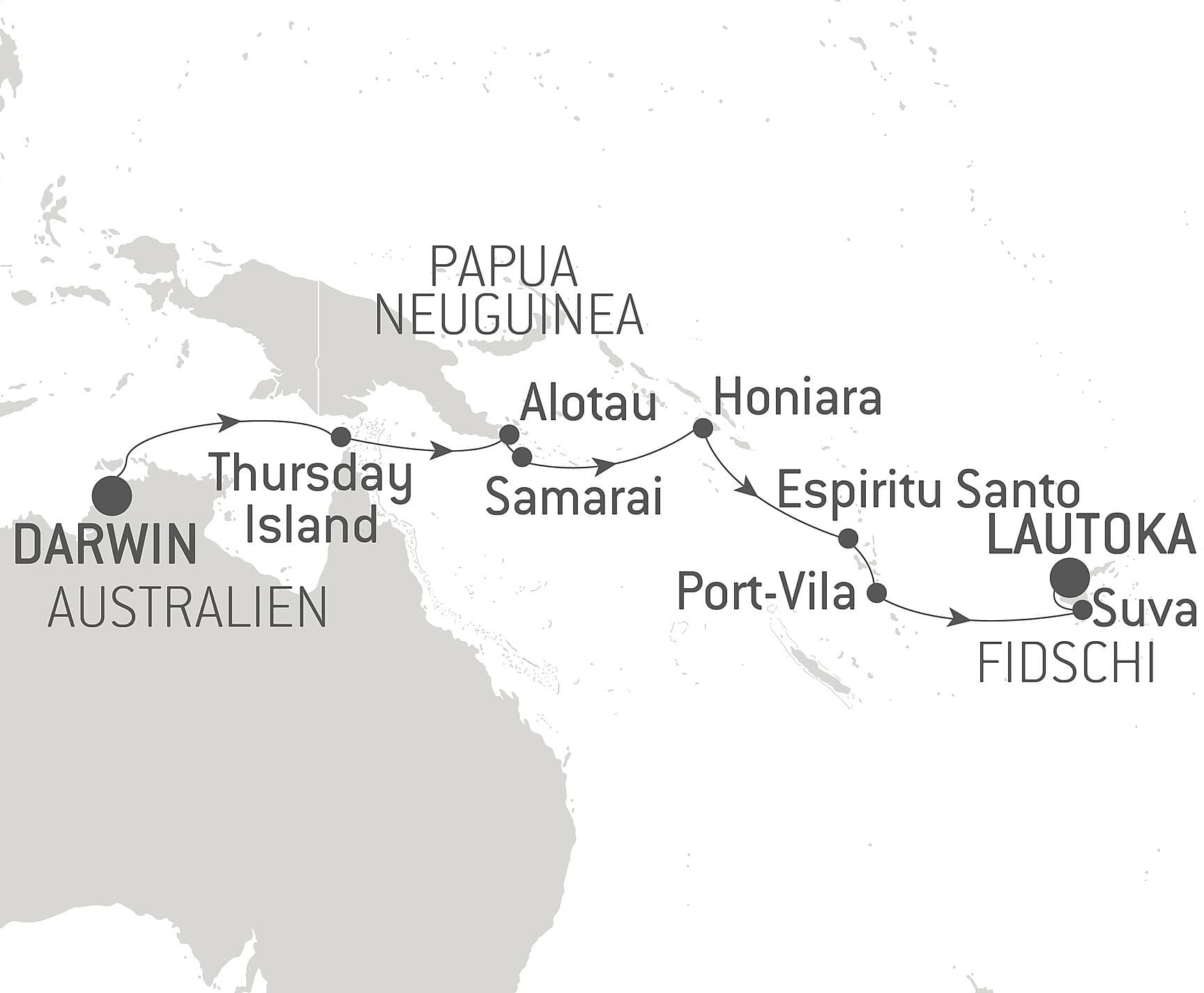 Reise ins Herz von Melanesien