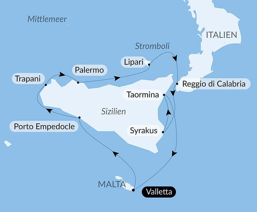 Authentische Küsten in Italien