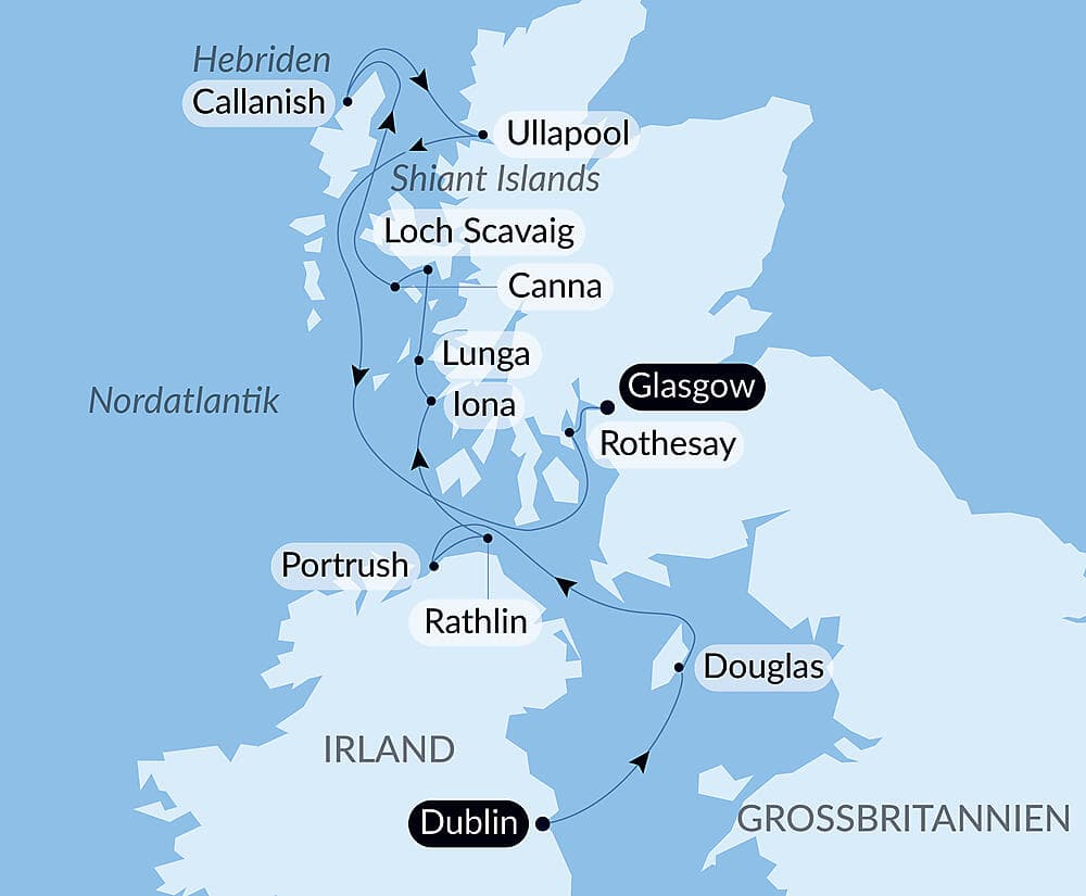 Der Archipel der Hebriden, Eintauchen in eine wilde Welt